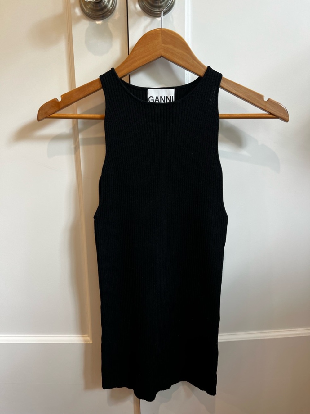 GANNI Ribbed Tank - Picture 2 of 12